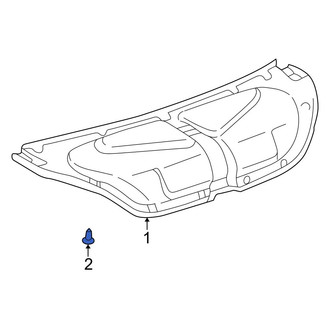 Toyota OE - Deck Lid Trim Clip