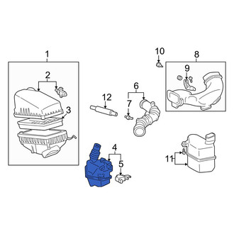 Toyota OE - Upper Engine Air Intake Resonator