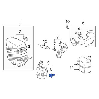 Toyota OE - Exhaust Gas Recirculation (EGR) Vacuum Delay Valve