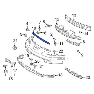 Toyota OE - Front Hood Seal
