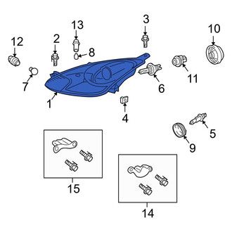Toyota OE - Front Left Headlight