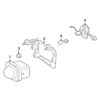 Toyota OE - Front Lamps - Fog Lamps