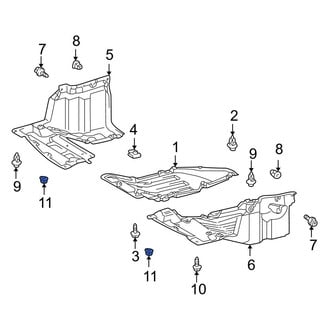 Toyota OE - Fender Liner Extension Nut