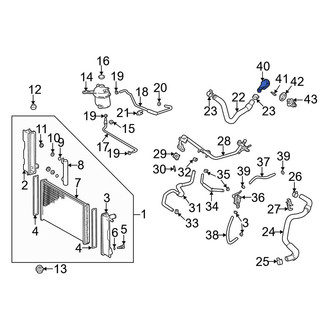 Toyota OE - Engine Coolant Thermostat Housing