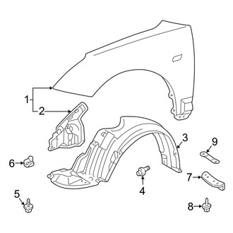 Toyota OE - Fender & Components