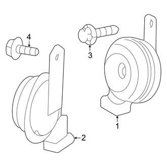 Toyota OE - Electrical - Horn