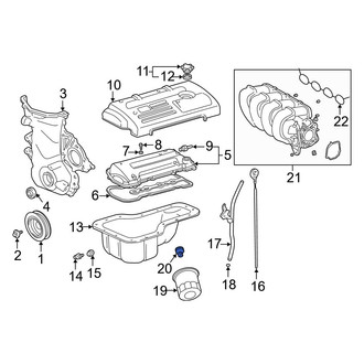 Toyota OE - Engine Oil Filter Adapter