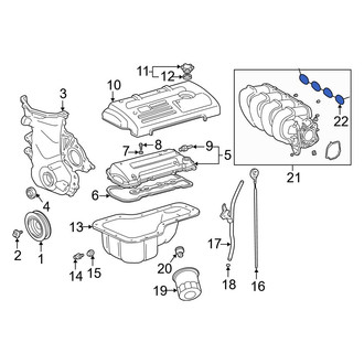 Toyota OE - Engine Intake Manifold Gasket