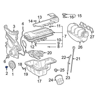 Toyota OE - Engine Crankshaft Pulley Bolt