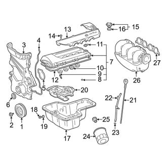 Toyota OE - Engine / Transaxle - Engine Parts (GTS)