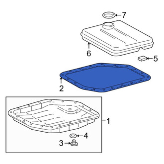 Toyota OE - Transmission Oil Pan Gasket