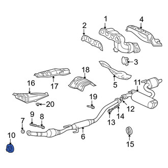 Toyota OE - Exhaust System Hanger