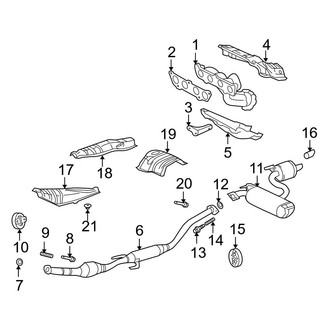 Toyota OE - Exhaust System - Manifold (GTS)