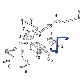 Toyota OE - Secondary Air Injection Pump Hose