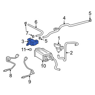 Toyota OE - Vapor Canister Purge Valve Assembly