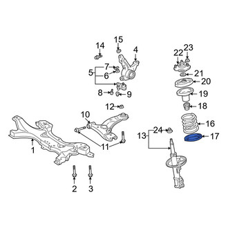 Toyota OE - Front Lower Coil Spring Insulator