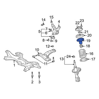 Toyota OE - Front Upper Coil Spring Insulator