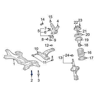 Toyota OE - Front Engine Cradle Bolt