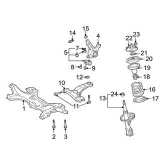 Toyota OE - Front Suspension Ball Joint Lock Pin