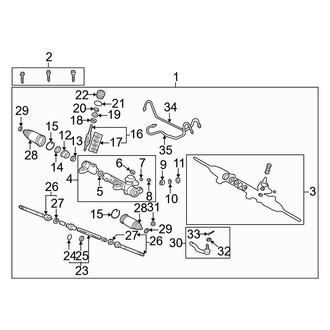 Toyota OE - Steering Gear & Linkage