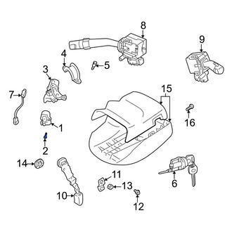 Toyota OE - Ignition Lock Housing Screw