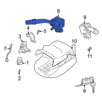 Toyota OE - Wiper Switch