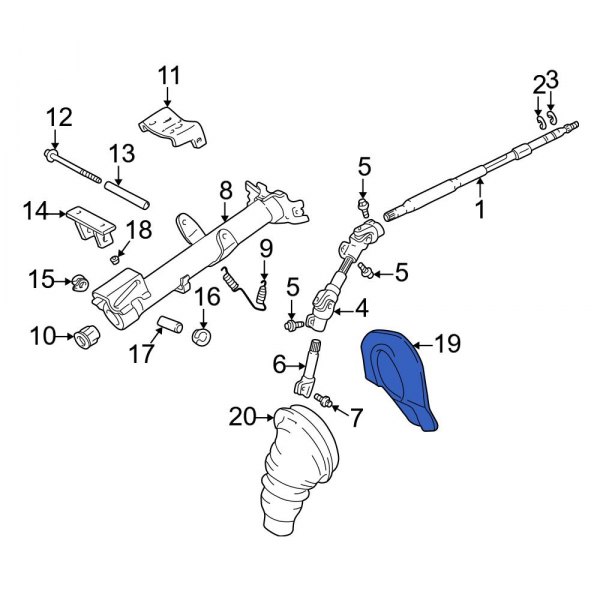 Steering Coupling Boot