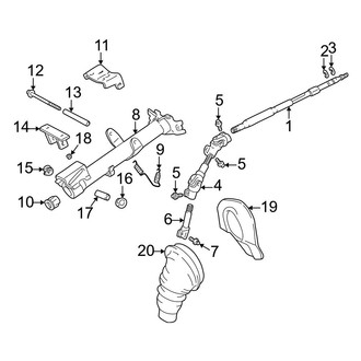 Toyota OE - Steering Column - Housing & Components