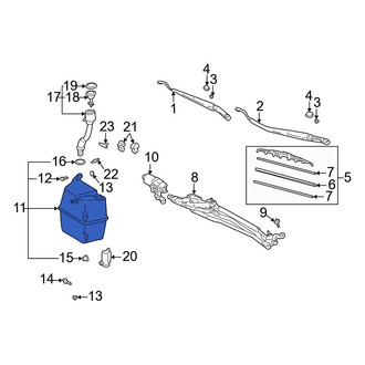 Toyota OE - Washer Fluid Reservoir