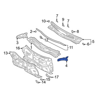 Toyota OE - Left Cowl Side Panel