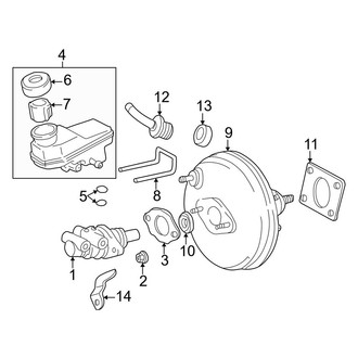 Toyota OE - Cowl - Components on Dash Panel