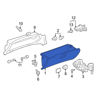 Toyota OE - Front Glove Box