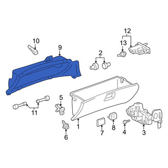 Toyota OE - Front Glove Box