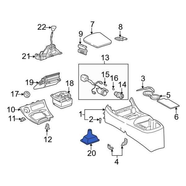 Manual Transmission Shift Boot