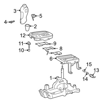 Toyota OE - Console - Transmission Shift Lever (Automatic Tr)