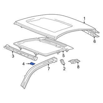 Toyota OE - Front Roof Insulator