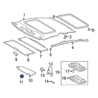 Toyota OE - Sun Visor Holder