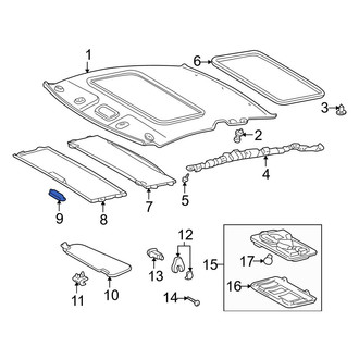 Toyota OE - Interior Grab Bar
