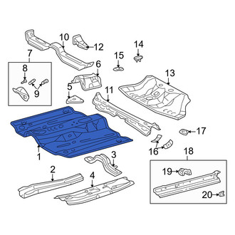 Toyota OE - Front Floor Pan
