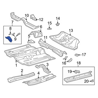 Toyota OE - Foot Rest