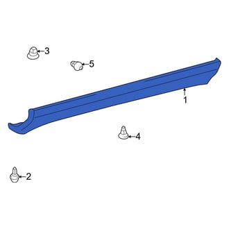 Toyota OE - Left Rocker Panel Guard