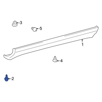 Toyota OE - Rocker Panel Molding Screw