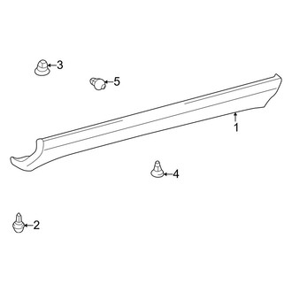 Toyota OE - Pillars, Rocker & Floor - Exterior Trim