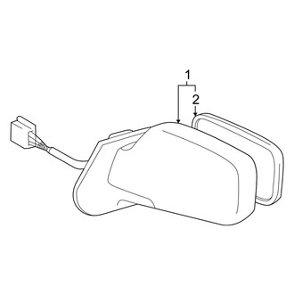 Toyota OE - Door - Outside Mirrors