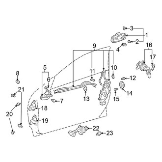 Toyota OE - Door - Lock & Hardware