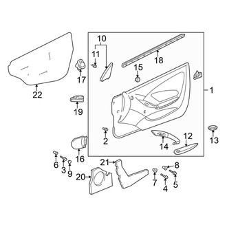Toyota OE - Door - Interior Trim