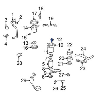 Toyota OE - Fuel Injection Pressure Regulator