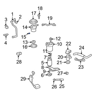 Toyota OE - Fuel Pump O-Ring