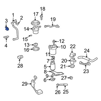 Toyota OE - Fuel Hose Clamp