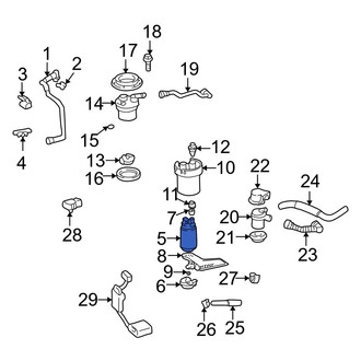 Toyota OE - Fuel Pump and Strainer Set